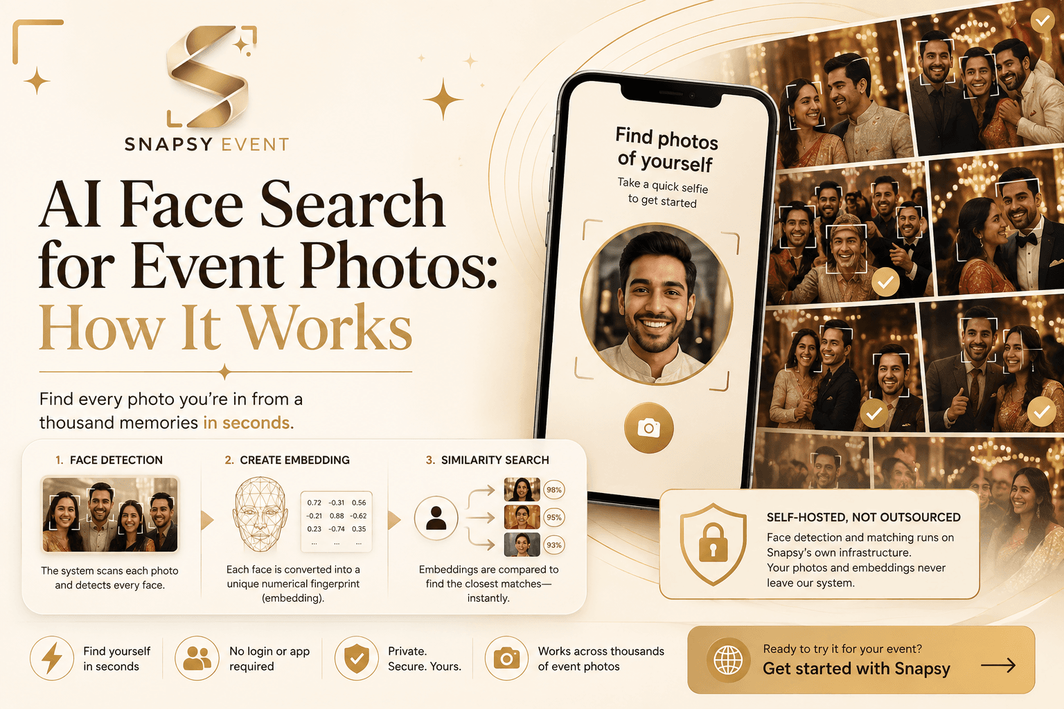 AI Face Search for Event Photos: How It Works
