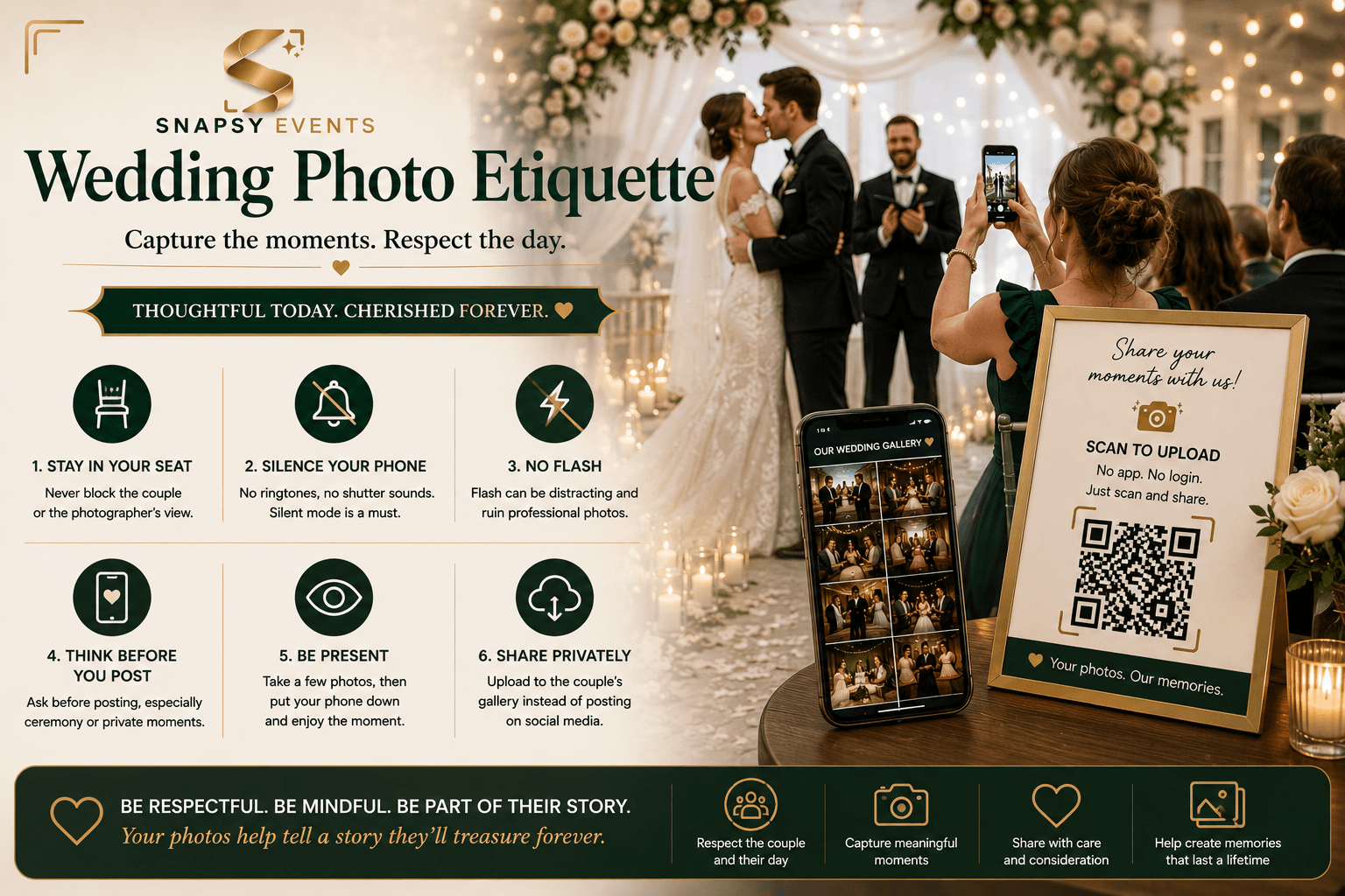 The Etiquette of Taking Photos at Someone Else's Wedding